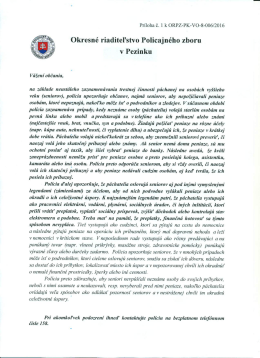 Rad&iacute;me seniorom
