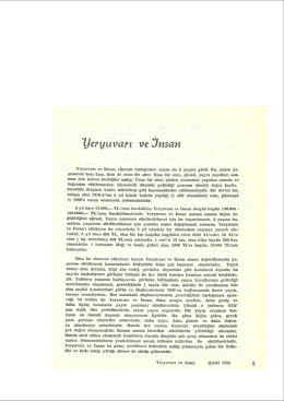 yeryuvarı ve Ünsan