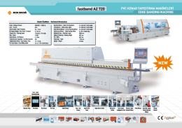 fastband AZ 720 PVC KENAR YAPISTIRMA