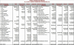 2014 Konsolide Bilanço