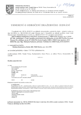 Exekutorsk&yacute; &uacute;řad Přerov