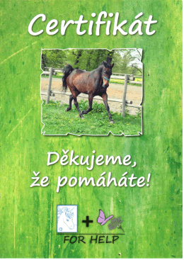 Poděkování ke stažení