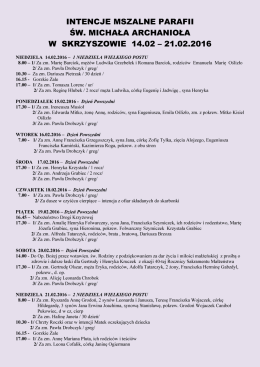 pobierz plik pdf - św. Michała Archanioła