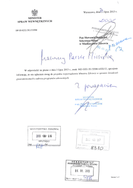 Witamy na stronie Rządowego Procesu Legislacyjnego