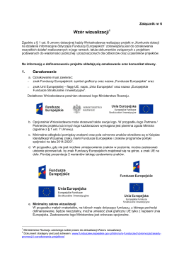 Wzór wizualizacji - Portal Funduszy Europejskich