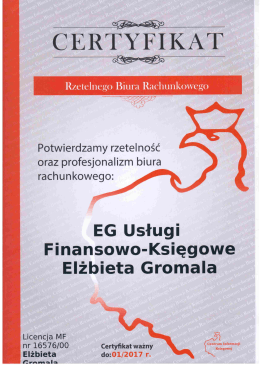 certikat - egbiuro.pl