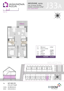 mieszkanie &mdash;parter