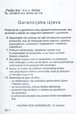 Garancijska izjava &ndash; Fadip
