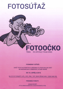 FOTOS&Uacute;`&Iacute;`AŽ FOTOOČKO