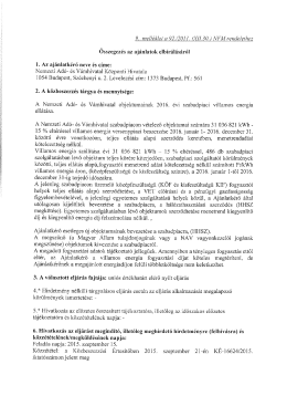 9. fiiellékler (: 92/2011. (XII. 30.) NFM rendelethez - Nemzeti Adó