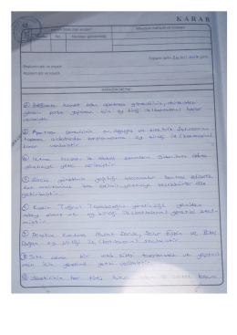 Genel Kurul Sonuçları