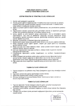 yEşiLı-ıişışR ANADOLl_J_ LİSESİ