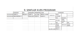 9.Sınıf