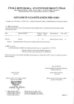 česk&aacute; republika - st&aacute;tn&iacute; pozemkov&yacute; &uacute;řad