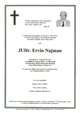 JUDr. Ervín Najman