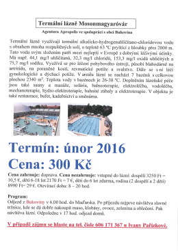Termální lázně Mosonmagyaróvár