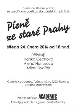 "P&ldquo;"ž MPM - Město Roztoky