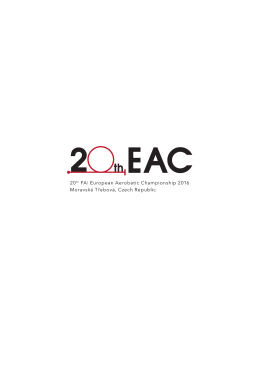 Logo EAC 2016 – landscape - 20th FAI European Aerobatic