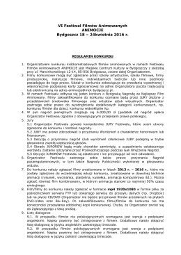Regulamin 2016 - ASP Katowice