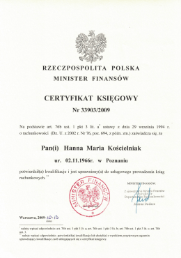 minister finans&oacute;w