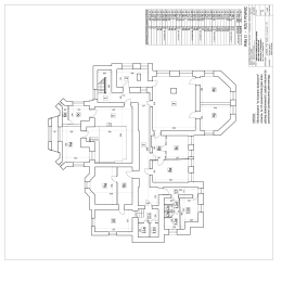 Willa II - rzut piwnic