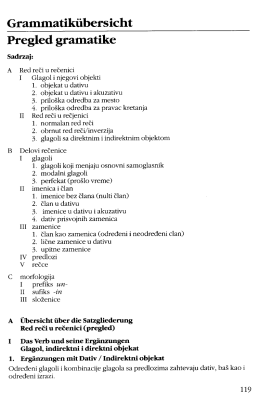 Pregled gramatike