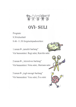 Program - Herendi Iskola