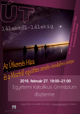 2016. február 27. 19:00—21:00