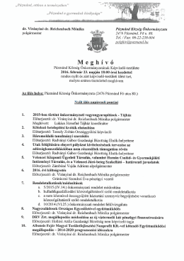 2016.02.23.-i testület ülés meghívó