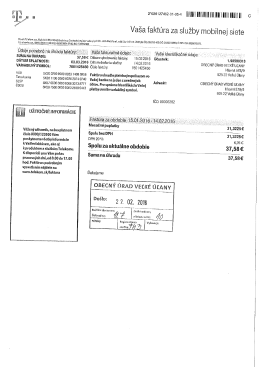 Vasa faktura za sluzby m0b1l001310le