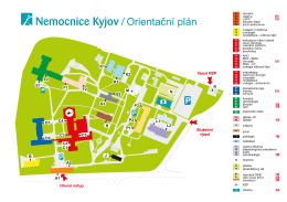 pl&aacute;n are&aacute;lu - Nemocnice Kyjov