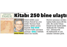 Kitabı 250 bine ulaştı