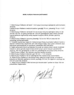 2- Mobil Kurşun Kalkanın metal alt tarafının genişliği 76 cm