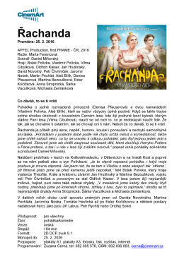 Řachanda - Cinemart a.s.
