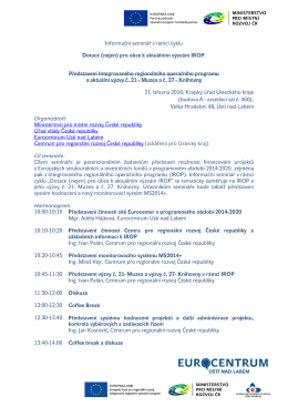 Program semináře