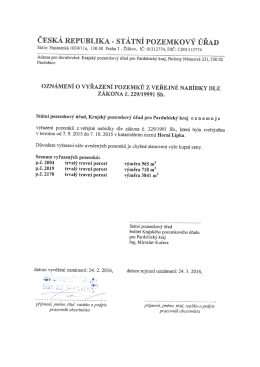 ČESK&Aacute; REPUBLIKA &mdash; ST&Aacute;TN&Iacute; POZEMKOV&Yacute; &Uacute;ŘAD