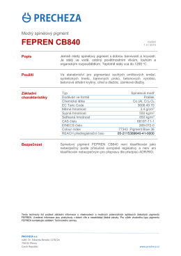 fepren cb840 - PRECHEZA as