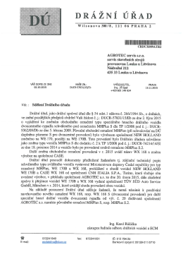 Posouzen&iacute; D&Uacute; ke změn&aacute;m obchodn&iacute;ho n&aacute;zvu