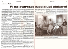 W najstarszej lubelskiej piekarni - piekarnia