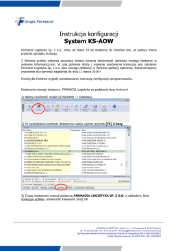 Instrukcja konfiguracji System KS-AOW