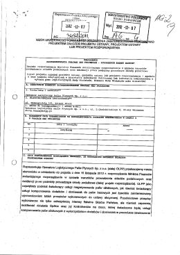 Witamy na stronie Rządowego Procesu Legislacyjnego