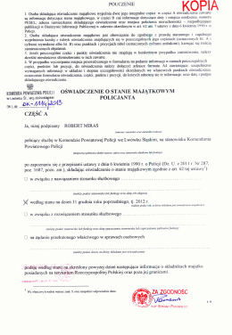 podinsp. Robert Miras, Komendant Powiatowy