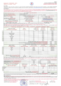 form 3 ramazan programl teklif formu ramadan program proposal form