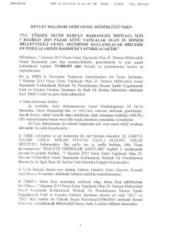 İhale ayrıntısı için tıklayınız.