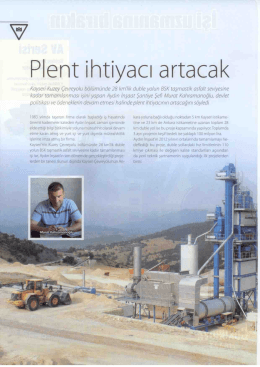 Plerit ihtiyacı artacak