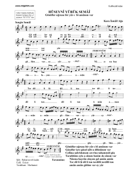 G&ouml;n&uuml;ller uğrusu bir yarı bi amanım var