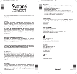 6-01-831 SYSTANE GEL TURQUIA