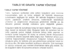 Tablo ve Grafik Yapım Y&ouml;ntemi, Teorik Dağılımlar