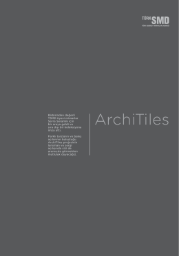 ArchiTiles - Serra Seramik