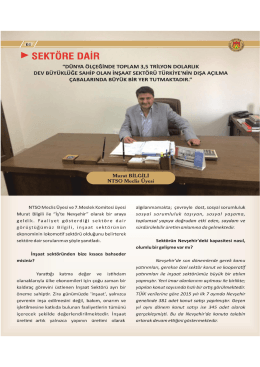 "> SEKT&Ouml;RE DAİR